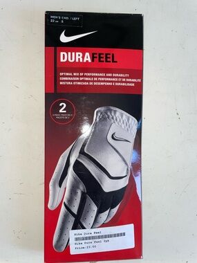 2 Pk. Nike Men’s Cad. Left Size Small 22 cm. DuraFeel Golf Gloves New In Package